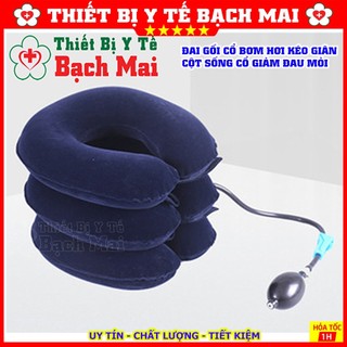 Gối Hơi Kéo Giãn Cổ - Gối Nâng Cổ DH001