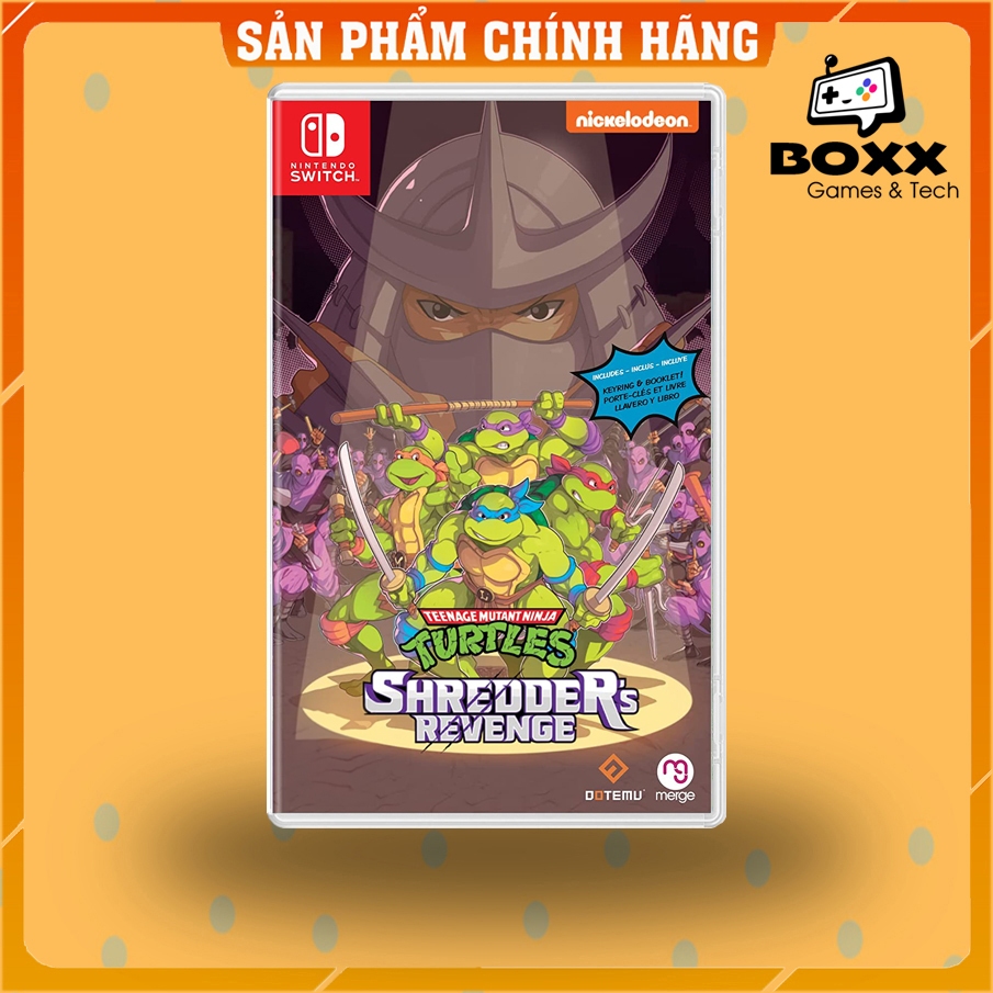Băng Game Teenage Mutant Ninja Turtles: Shredder's Revenge ( Game Ninja Rùa ) Nintendo Switch