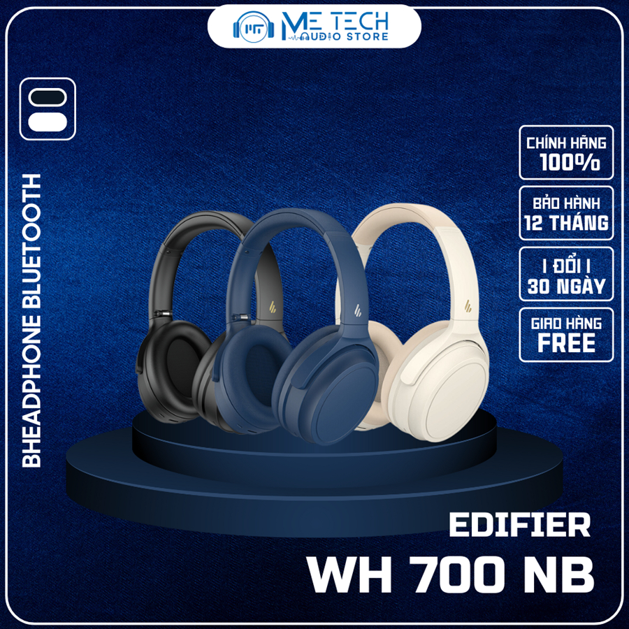[New 2024] - Tai nghe Bluetooth chụp tai Edifier WH700NB - Hàng chính hãng bảo hành 12 tháng