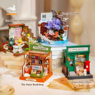  Bộ sưu tập nhà búp bê thu nhỏ DIY sáng tạo của Robotime Rolife DS040 Little & Warm Space Series. 