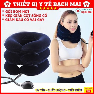 Đai Cổ Hơi Kéo Giãn Cột Sống Tại Nhà