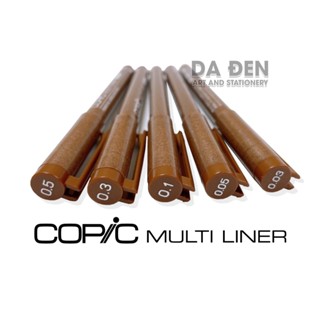 [DA ĐEN] Bút Line Kháng Nước - Kháng Cồn Copic Multiliner - Brown