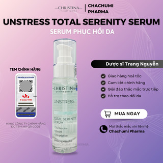  Serum Christina Unstress Total Serenity Serum Phục Hồi Căng Bóng Da 50ml 