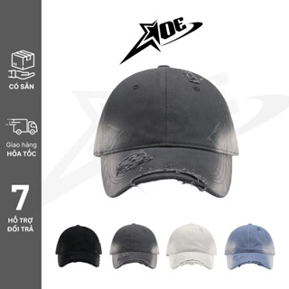 (Có sẵn) AOE STUDIO - Mũ lưỡi trai rách wash nón lưỡi trai nam nữ cá tính phong cách unisex Hàn Quốc