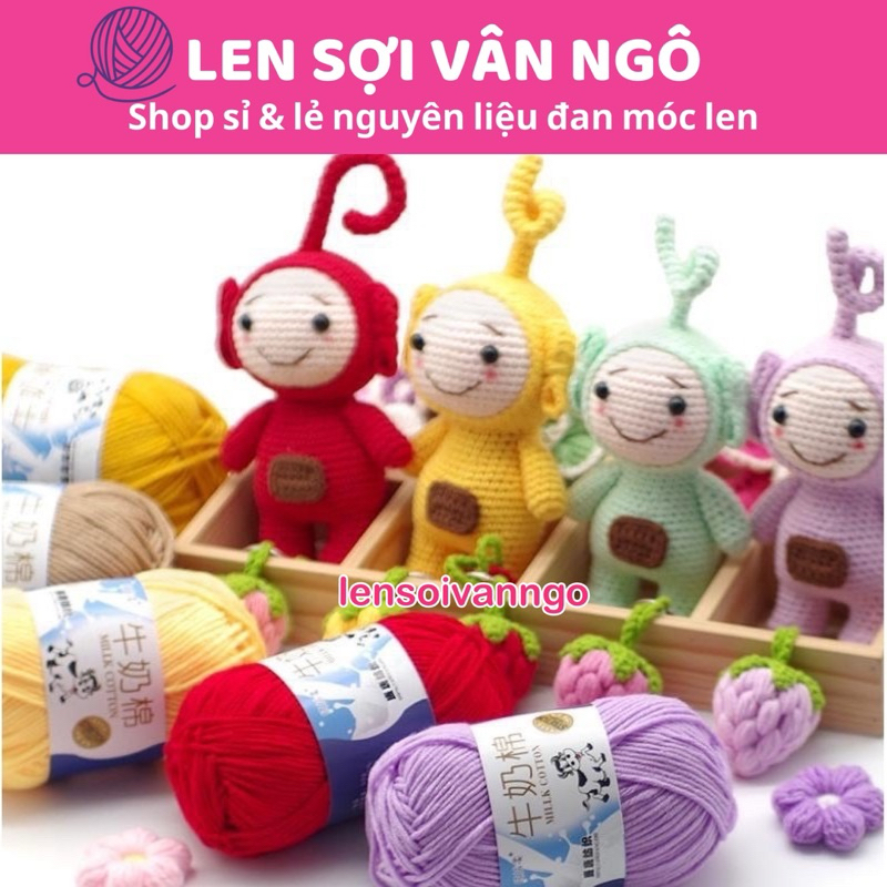 Len Milk bò 50gr (Bảng màu 2)