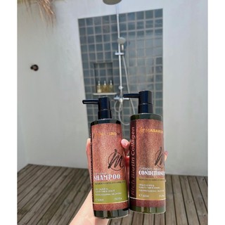 DẦU GỘI XẢ, HẤP, DẦU DƯỠNG MASARONI COLLAGEN 500ML 800ML