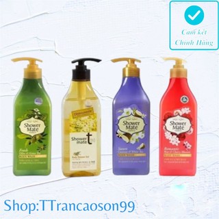 Sữa Tắm Showermate trà xanh và hoa cúc Cao Cấp Hàn Quốc 550ml