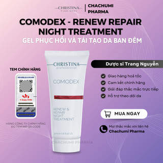 Gel Dưỡng Christina Comodex Renew Repair Night Treatment Phục Hồi Và Tái Tạo Da Ban Đêm 50ml