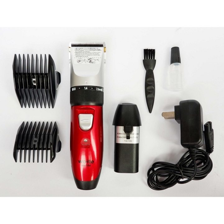 Tông đơ cắt tóc 2 pin WT - 189, 188 Tông Đơ Cắt Tóc Gia Đình, Cắt Tóc Cho Bé