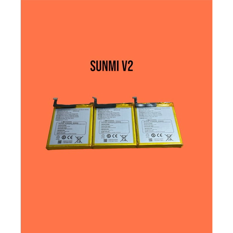  Pin máy Pos Sunmi V2  V2pro cầm tay máy tính tiền in bill 