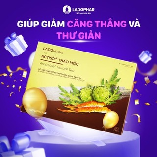 Trà atiso / actiso+ THẢO MỘC - HỘP 100 TÚI