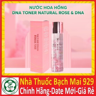 TONER DNA cá hồi LACO DNA toner & Natural rose nước hoa hồng LACO trắng da,se khít lỗ chân lông [có tặng quà]