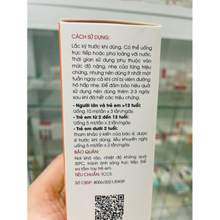 METHORPHAN Bee chai 100ml Siro ho - Traphaco