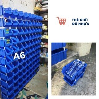 Kệ A6, khay A6 Dụng Cụ Loại Nhỏ, Khay Nhựa đựng dụng cụ bu long, ốc vít kích thước 240*155*125