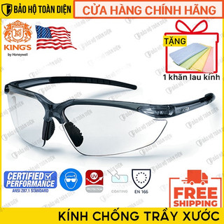 [TẶNG KHĂN LAU KÍNH ] Kính bảo hộ Kings KY 711 _ Dùng chạy xe, làm việc. Kính chống bụi, tia UV