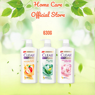 Dầu gội Clear đánh bay gàu & nhờn ngứa 630g