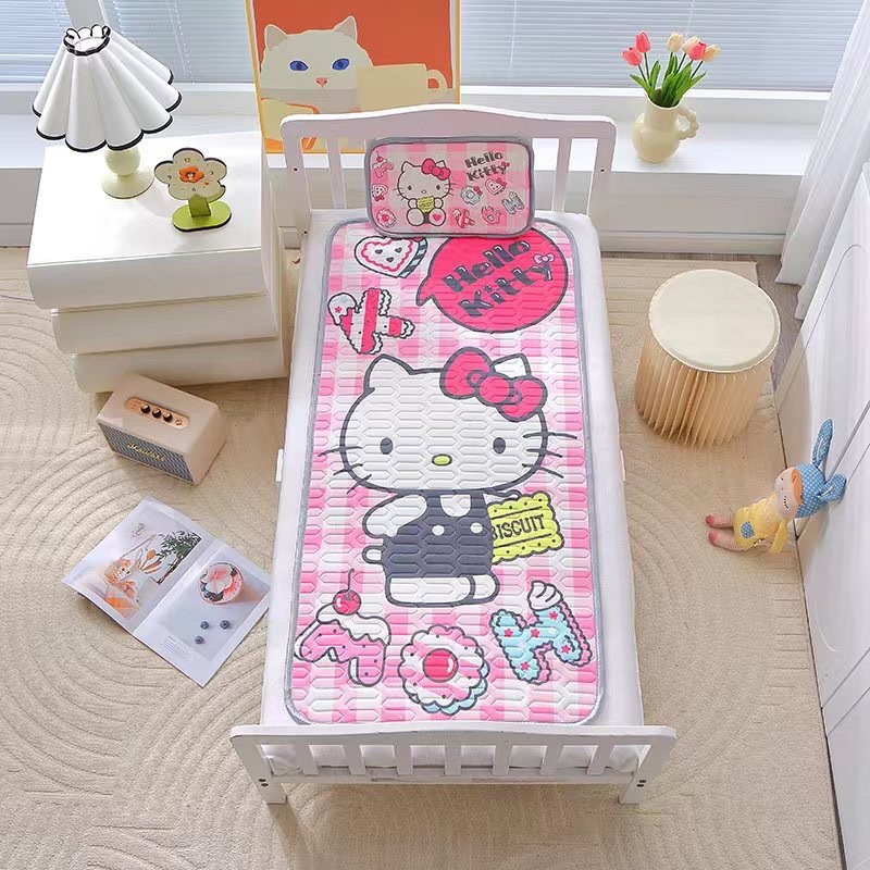 Chiếu latex cao su non chiếu điều 3d  hòa cho bé có kèm vỏ gối (tặng ruột gối) kích thước 60x120