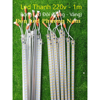 [COMBO 5] Đèn Led Thanh 220v 1m