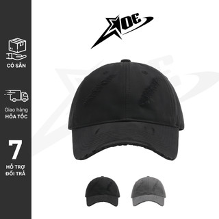 (Có sẵn) AOE STUDIO - Mũ lưỡi trai rách nón lưỡi trai nam nữ cá tính phong cách unisex Hàn Quốc