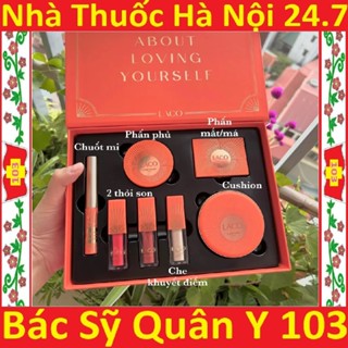 Set trang điểm laco make up colection 7 món [Chính hãng MAKEUP COLLECTION date mới]
