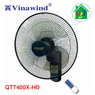 Quạt Treo Tường Điều Khiển Từ Xa Vinawind QTT400X-HĐ