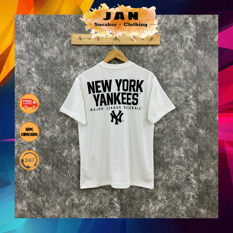 Áo Thun NEW ERA NY Major Trắng Auth | Jan Shop