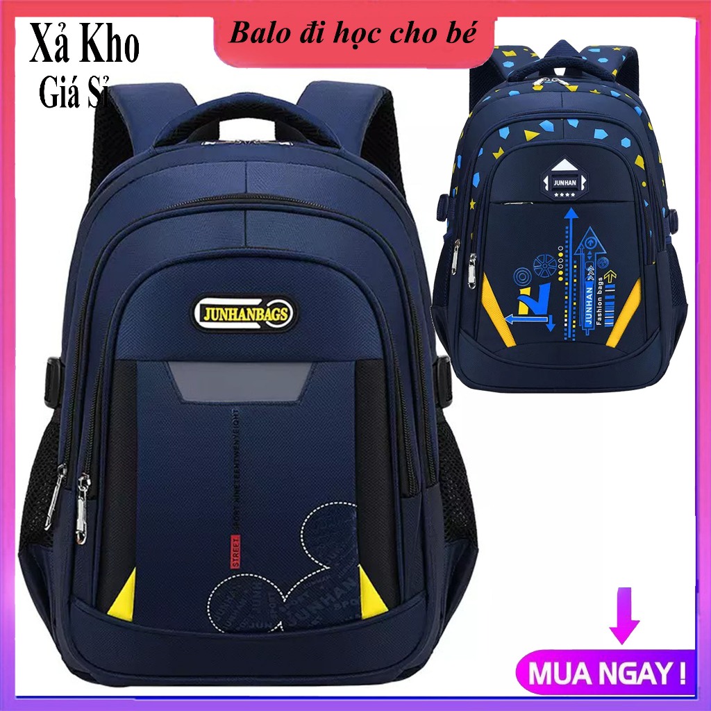 [CHẤT XỊN- GIÁ SALE] Balo cho bé trai, bé gái cấp 1 từ lớp 3 -lớp 7, cặp sách chống thấm học sinh tiểu học