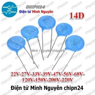 [5 CON] Tụ Chống Sét 14D (220/270/390/470/151/201/221/271/331/391/471/561/621/681/821) - [Chọn Loại]