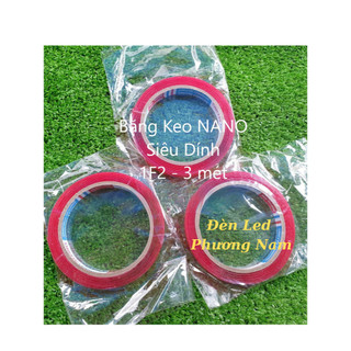 Băng Keo Dán Led Thanh NANO 2 Mặt [ 1F2 ]