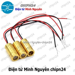 [1 cái] (F111) Đầu Phát Laser 3V 9mm (Sáng Đỏ Laze Hội Tụ/Dòng kẻ/Chữ thập) - [Chọn Loại]