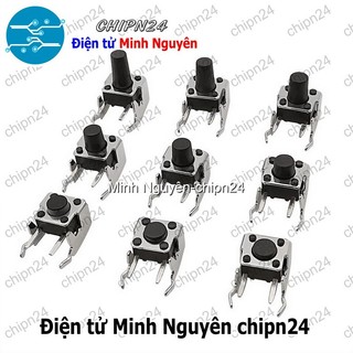 [10 cái] (KG1) Nút nhấn 4 chân vuông cong 6x6 (6*6*5/6/7/8/9/10/12/13/4.3/15/17) - [Chọn Loại]
