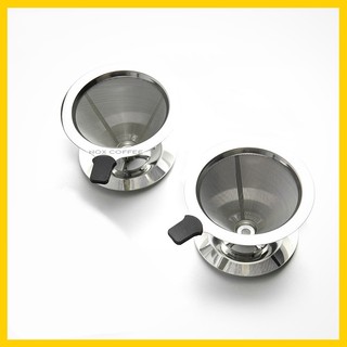 Phễu V60 Bằng Thép Hình Nón (Pour over)