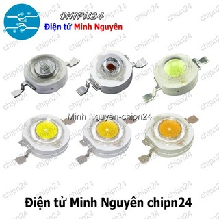 [1 con] (KG1) Led 3W Luxeon (Đỏ/Vàng/Xanh Lá/Xanh Dương/Trắng Sáng/Trắng Ấm/Cam/RGB) - [Chọn Loại]
