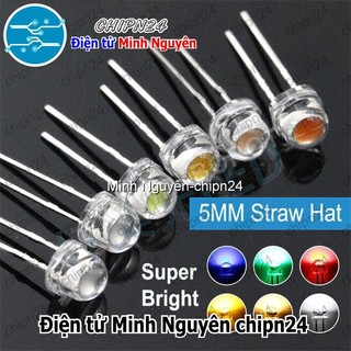 Led 5mm lùn tim lớn -