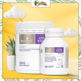 Lysine Bioisland Dạng bột hoặc Viên tăng hấp thụ canxi và chiều cao cho bé