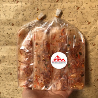 Combo 30 bịch bánh tráng dẻo Tôm cuốn hành phi, bánh tráng phơi sương đỏ dẻo tôm cuộn hành phi - Tây Ninh Nguyệt Như