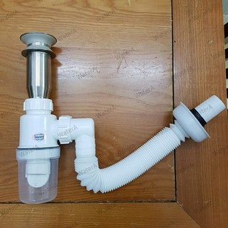 ( Chính hãng WaterA) BỘ XẢ LAVABO NHẤN RUỘT GÀ CAO CẤP (XI PHÔNG CHẬU)