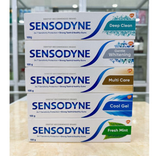 Kem Đánh Răng Giảm Ê Buốt Sensodyne Hương Bạc Hà Mát Lạnh, Làm Trắng Sạch Sâu 100g, 160g (Mẫu Mới Nhất)