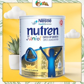 Sữa bột Nutren Junior lon 850g cho trẻ từ 1-12 tuổi