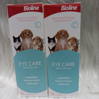 Nhỏ mắt cho chó mèo thỏ Bioline 50ml