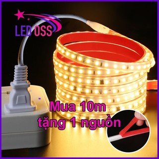 Dây đèn led 2835 - 220v - có keo dán - bán theo mét