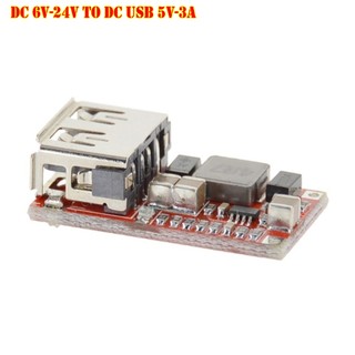 Module mạch hạ áp DC 6V, 9V, 12V, 24V ra cổng USB 5V 3A DC (DC to DC Converter)