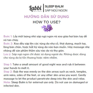Sáp ngủ ngon DEEP SLEEP [Labbi] Sleep Balm