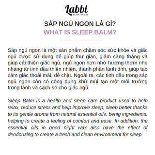 Sáp ngủ ngon DEEP SLEEP [Labbi] Sleep Balm