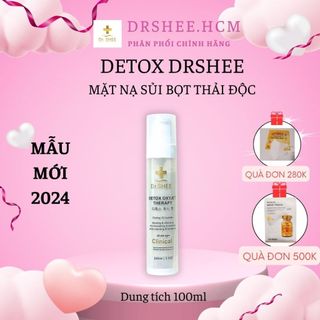 Detox Drshee mặt nạ sủi bọt thải độc cho da Dr. Shee Detox Oxyjet Therapy 100ml