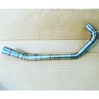 Cổ pô 2 khúc inox 304 gắn fom pô zin exciter 2010 - 135 - 150 size 34 -38 - 51