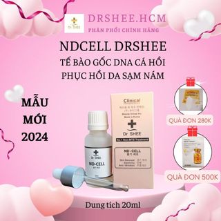 Ndcell Drshee, tế bào gốc cá hồi hồi Dn-cell Dr.Shee 20ml phục hồi da nám tàn nhang da yếu mỏng
