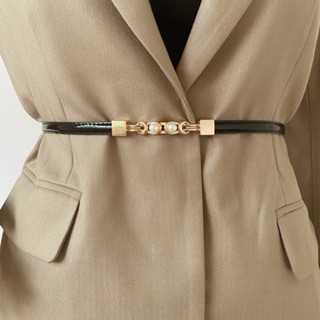  Thắt lưng nữ bản nhỏ đai váy belt xinh đính hạt 