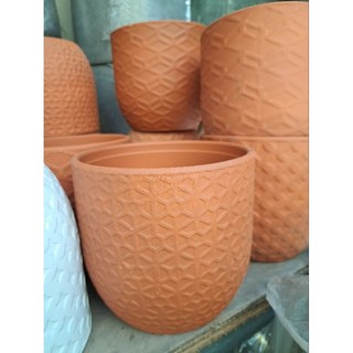 Chậu đất nung treo trồng cây