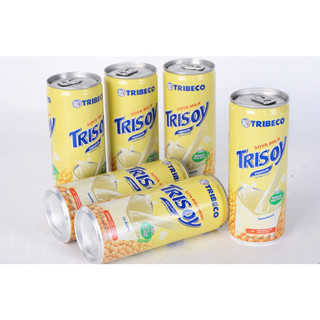 Lốc 6 Lon Sữa Đậu Nành Tribeco Trisoy Lon 240ml